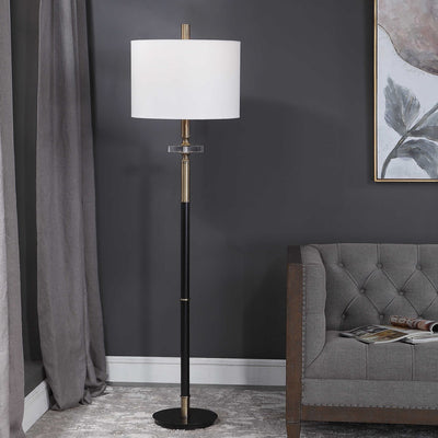 the Uttermost   28196-1 lamp floor lamp is available in Edmonton at McElherans Furniture + Design