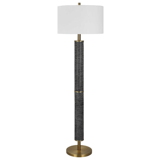 the Uttermost Summit lighting floor lamp is available in Edmonton at McElherans Furniture + Design