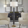 the Uttermost  transitional 30102 lamp floor lamp is available in Edmonton at McElherans Furniture + Design