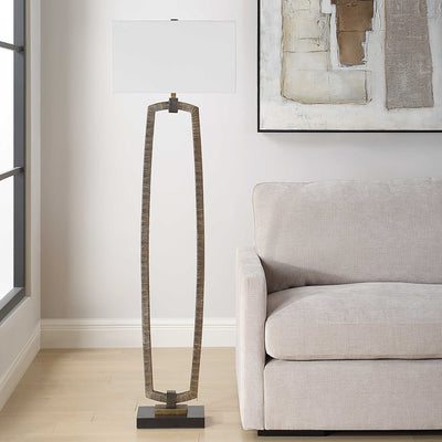 the Uttermost transitional 30452 lamp floor lamp is available in Edmonton at McElherans Furniture + Design