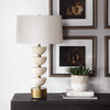 the Uttermost transitional 30517 lamp table lamp is available in Edmonton at McElherans Furniture + Design