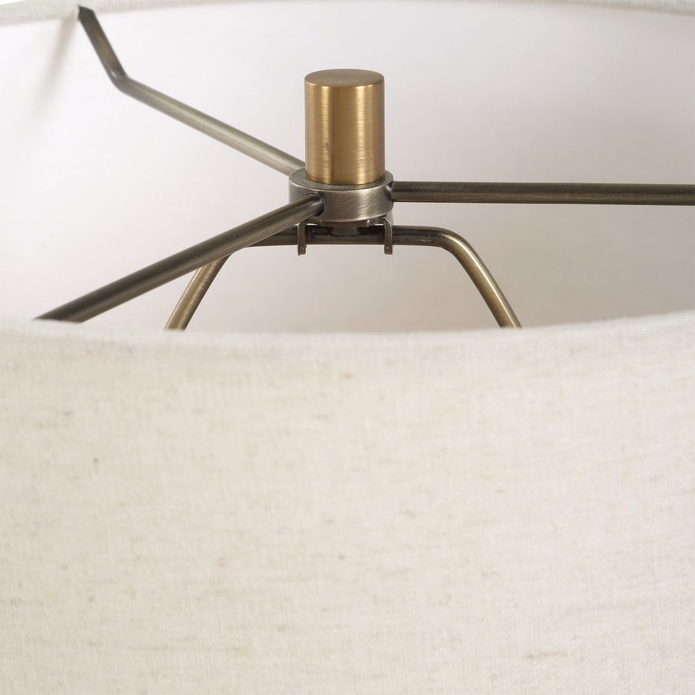 the Uttermost Bower lighting table lamp is available in Edmonton at McElherans Furniture + Design