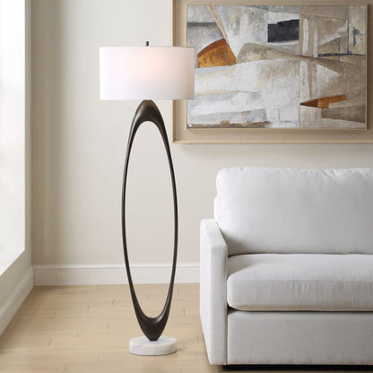 the Uttermost 30643 lighting floor lamp is available in Edmonton at McElherans Furniture + Design
