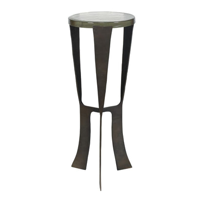 the Uttermost Renaud living room occasional end table is available in Edmonton at McElherans Furniture + Design