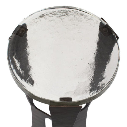 the Uttermost Renaud living room occasional end table is available in Edmonton at McElherans Furniture + Design