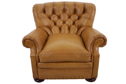 the Whittemore Sherrill 299-01 living room leather chair is available in Edmonton at McElherans Furniture + Design