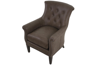 the Whittemore Sherrill 770-01 living room leather chair is available in Edmonton at McElherans Furniture + Design