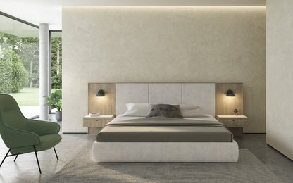 the Huppe Wellington 24802UC-W bedroom bed is available in Edmonton at McElherans Furniture + Design