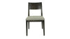 the Saloom  contemporary Harris casual dining dining chair is available in Edmonton at McElherans Furniture + Design