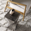 the Uttermost  contemporary 25063 living room occasional end table is available in Edmonton at McElherans Furniture + Design