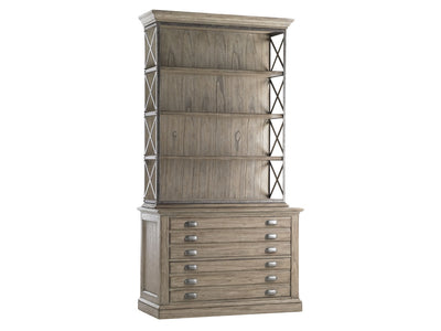 the Barton Creek file chest & deck is available in Edmonton at McElherans Furniture + Design