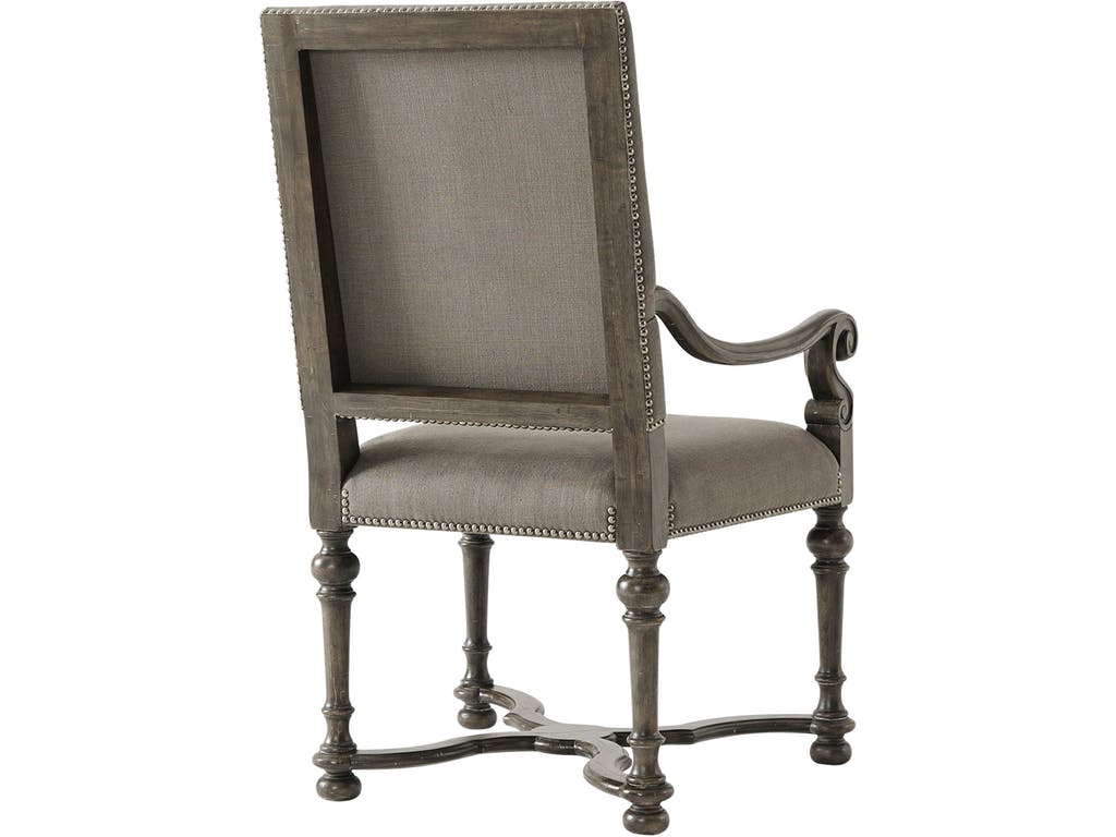 the Theodore Alexander 4100-898 dining room chair is available in Edmonton at McElherans Furniture + Design