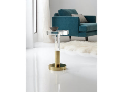 the Hooker Furniture  transitional Ashlar living room occasional end table is available in Edmonton at McElherans Furniture + Design