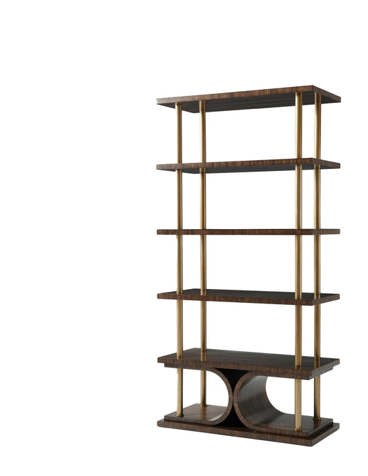 the Theodore Alexander AC63005 living room occasional bookcase is available in Edmonton at McElherans Furniture + Design