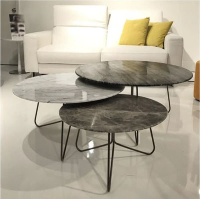 the 3pc Bunching cocktail table package is available in Edmonton at McElherans Furniture + Design