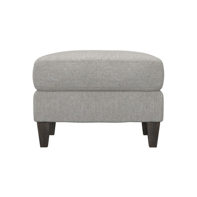 the Bernhardt Plush classic / traditional Isabella living room upholstered ottoman is available in Edmonton at McElherans Furniture + Design