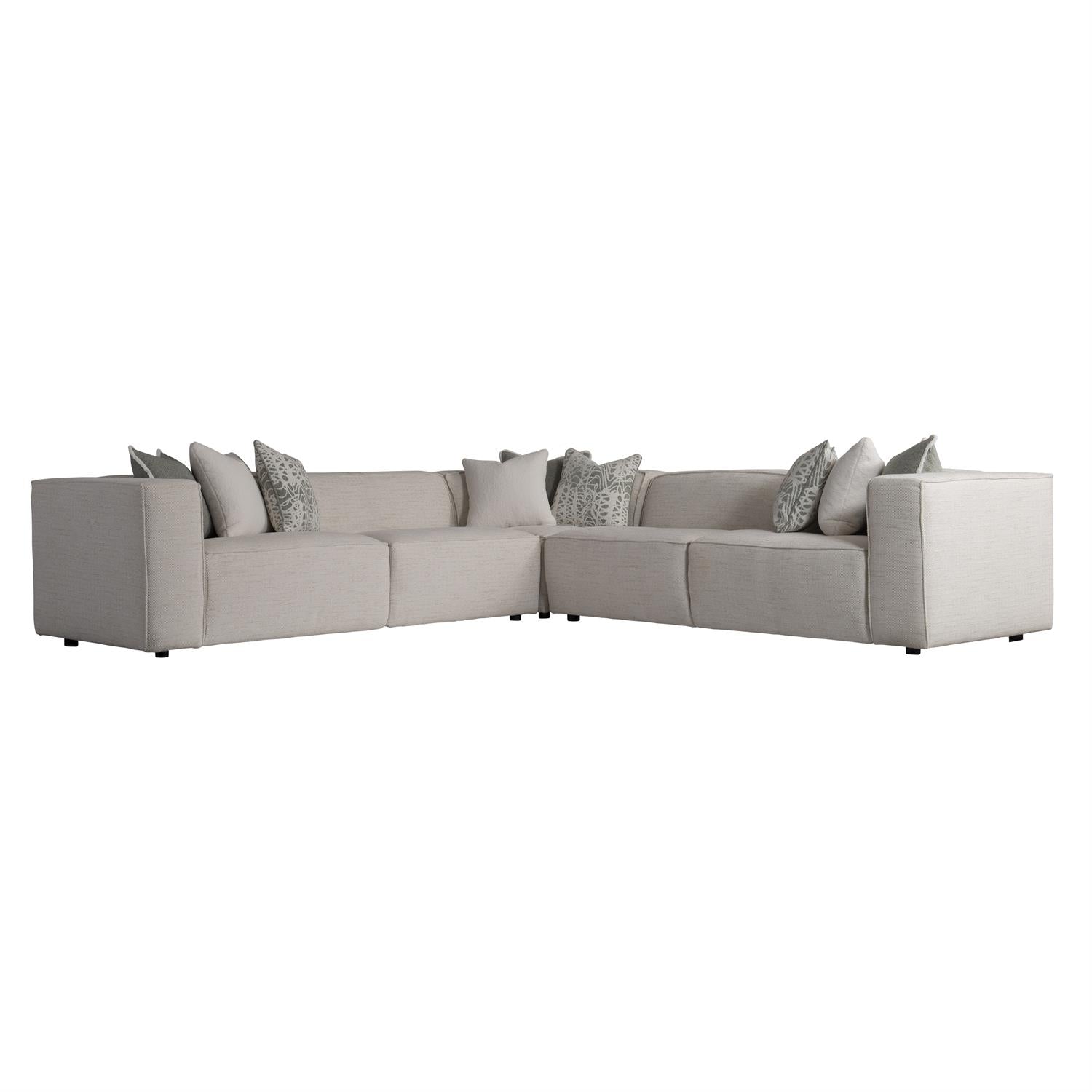 the Bernhardt Bliss P7442A/41A/32A living room upholstered sectional is available in Edmonton at McElherans Furniture + Design