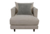 the Bernhardt Plush contemporary Colette living room upholstered chair is available in Edmonton at McElherans Furniture + Design