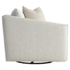 the Bernhardt Plush transitional Demi living room upholstered swivel chair is available in Edmonton at McElherans Furniture + Design