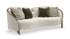 the Caracole  transitional Valentina living room upholstered sofa is available in Edmonton at McElherans Furniture + Design
