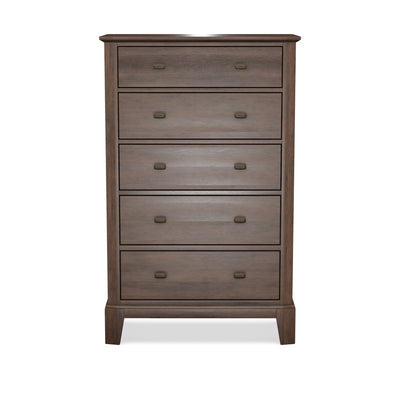 the Durham Perfect Balance transitional 3205-L155-COBR bedroom chest is available in Edmonton at McElherans Furniture + Design