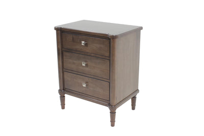 the Durham Perfect Balance transitional Highbury bedroom night table is available in Edmonton at McElherans Furniture + Design