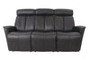 the Fjords  contemporary Venice living room reclining sofa is available in Edmonton at McElherans Furniture + Design