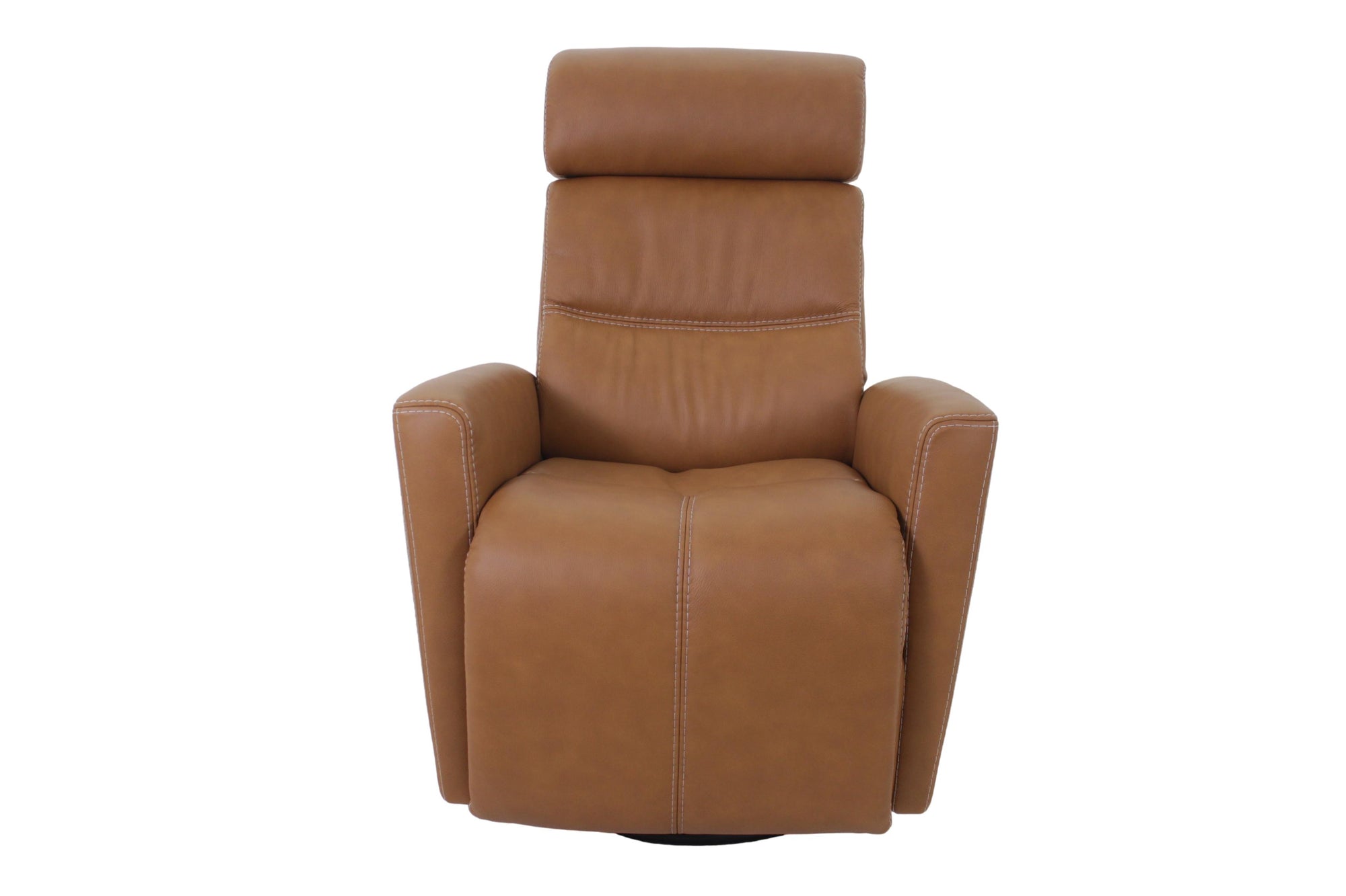 Fjords contemporary Milan living room reclining leather recliner