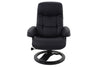 the Fjords  contemporary Muldal R living room reclining leather recliner is available in Edmonton at McElherans Furniture + Design