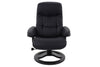 the Fjords  contemporary Muldal R living room reclining leather recliner is available in Edmonton at McElherans Furniture + Design