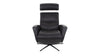 the Fjords  contemporary Magnus Medium living room reclining leather recliner is available in Edmonton at McElherans Furniture + Design
