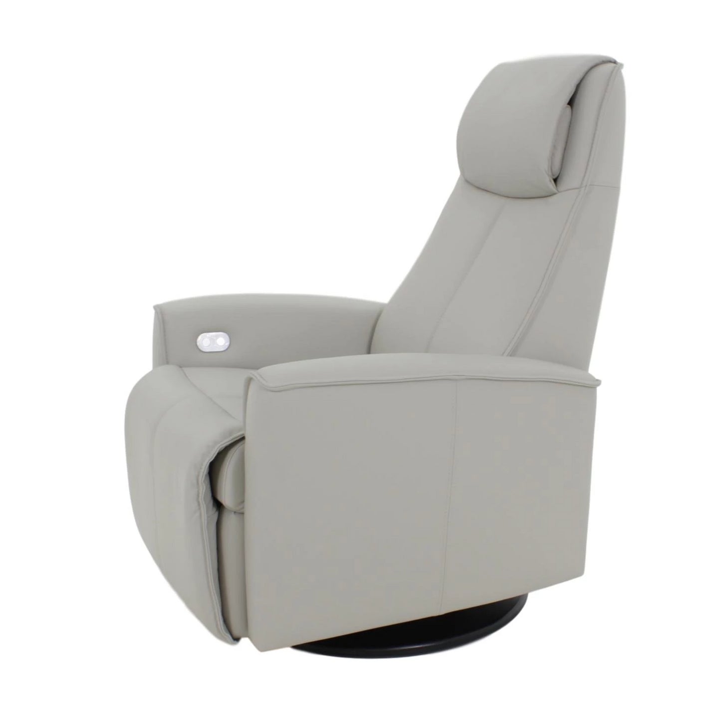 the Fjords Urban 201216P living room reclining swivel chair is available in Edmonton at McElherans Furniture + Design