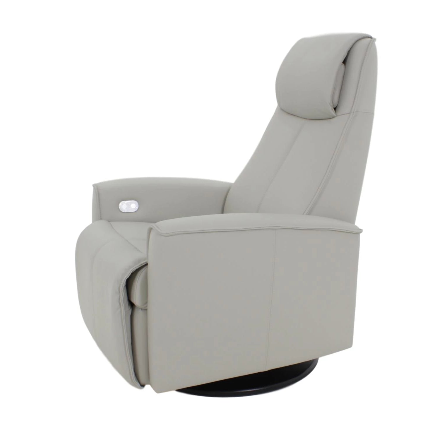 the Fjords Urban 201216P living room reclining swivel chair is available in Edmonton at McElherans Furniture + Design