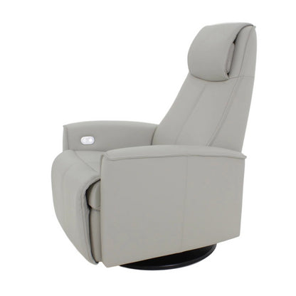 the Fjords Urban 201216P living room reclining swivel chair is available in Edmonton at McElherans Furniture + Design