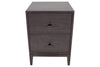 the Geovin  transitional G02 bedroom night table is available in Edmonton at McElherans Furniture + Design