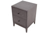 the Geovin  transitional G02 bedroom night table is available in Edmonton at McElherans Furniture + Design