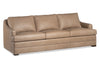 the Hancock & Moore  transitional Morrow living room leather upholstered sofa is available in Edmonton at McElherans Furniture + Design