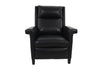 the Hancock & Moore  contemporary Ghent living room reclining leather recliner is available in Edmonton at McElherans Furniture + Design