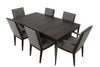 the Sonoma 7 piece dining room is available in Edmonton at McElherans Furniture + Design