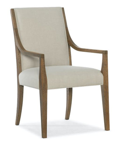 the Hooker Furniture  contemporary Chapman dining room dining chair is available in Edmonton at McElherans Furniture + Design