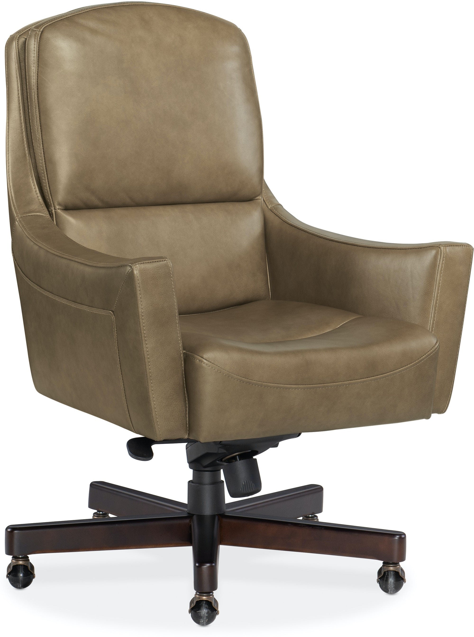 Hooker leather outlet desk chair