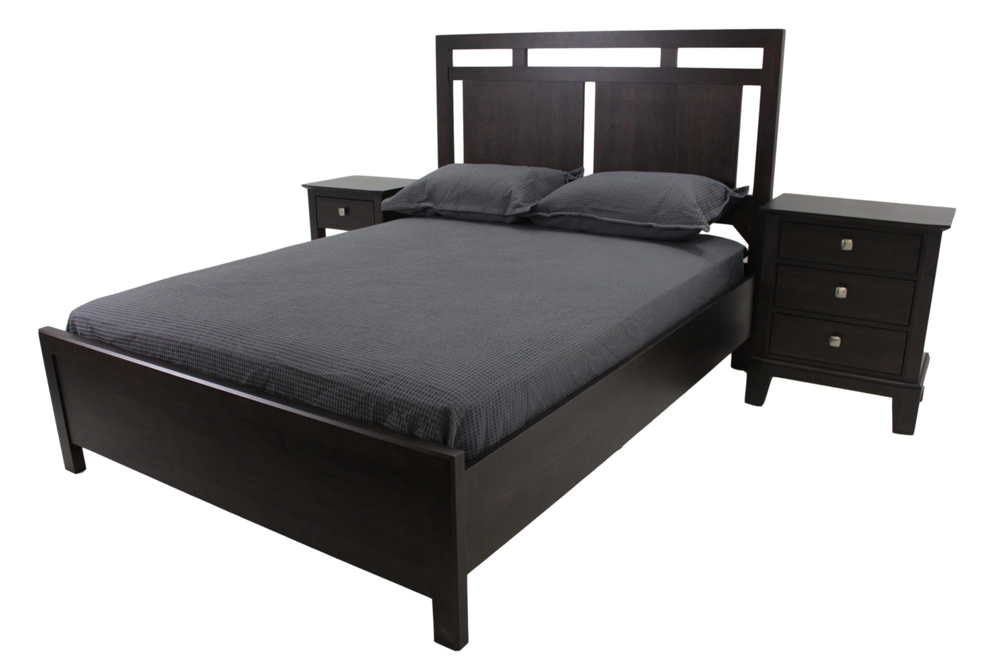 the Durham 3000-121H/127F/124R bedroom bed is available in Edmonton at McElherans Furniture + Design