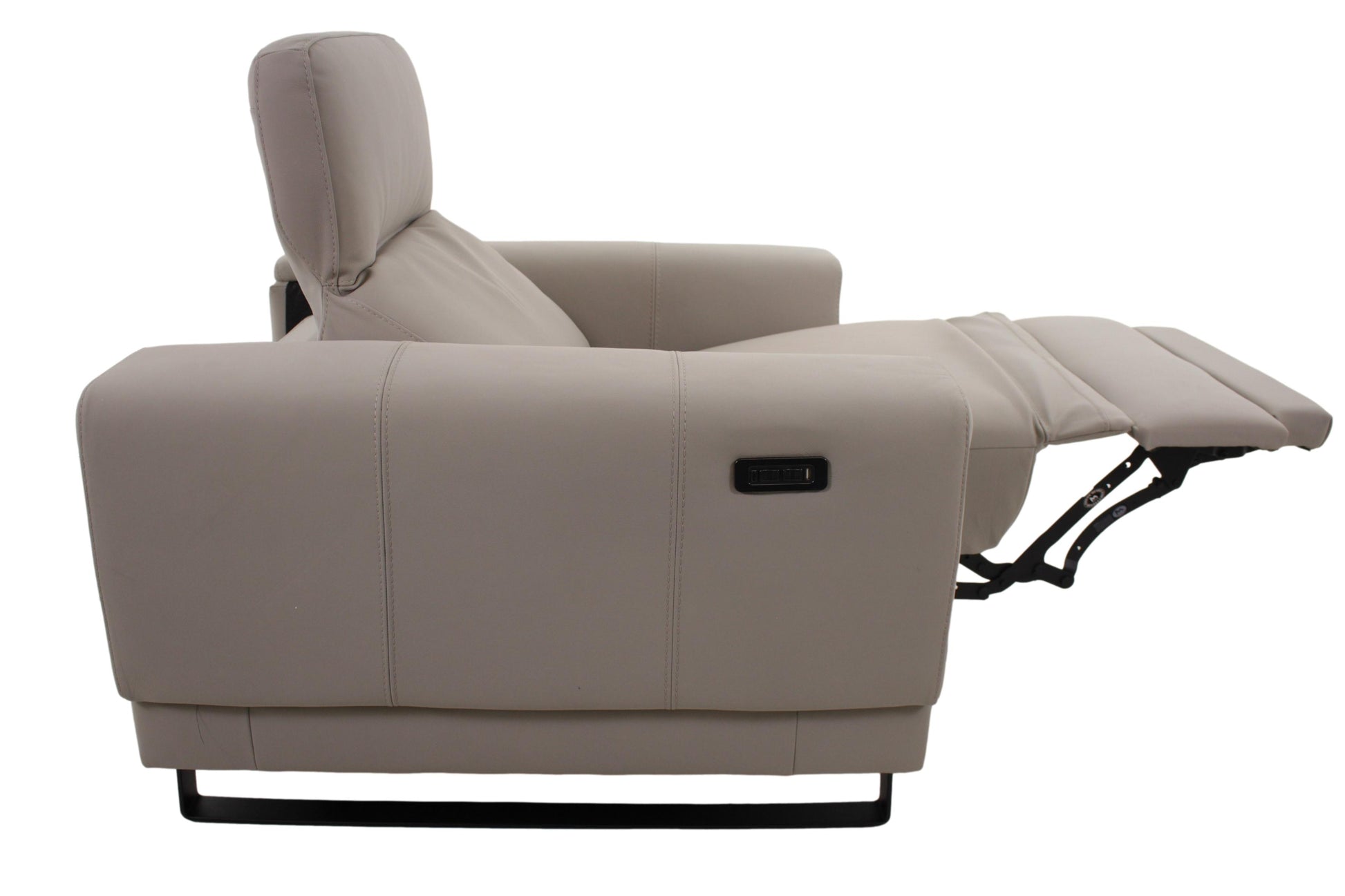 the Incanto Italia I902 living room reclining chair is available in Edmonton at McElherans Furniture + Design