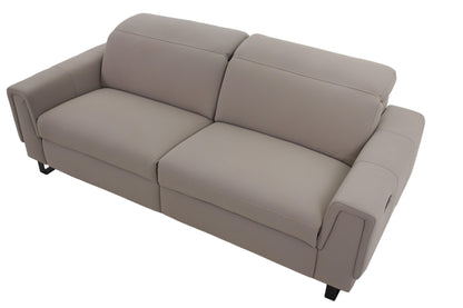 the Incanto Italia I902 living room reclining sofa is available in Edmonton at McElherans Furniture + Design