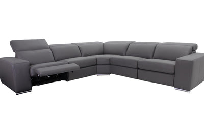 the Incanto Italia  contemporary I773 living room reclining sectional is available in Edmonton at McElherans Furniture + Design