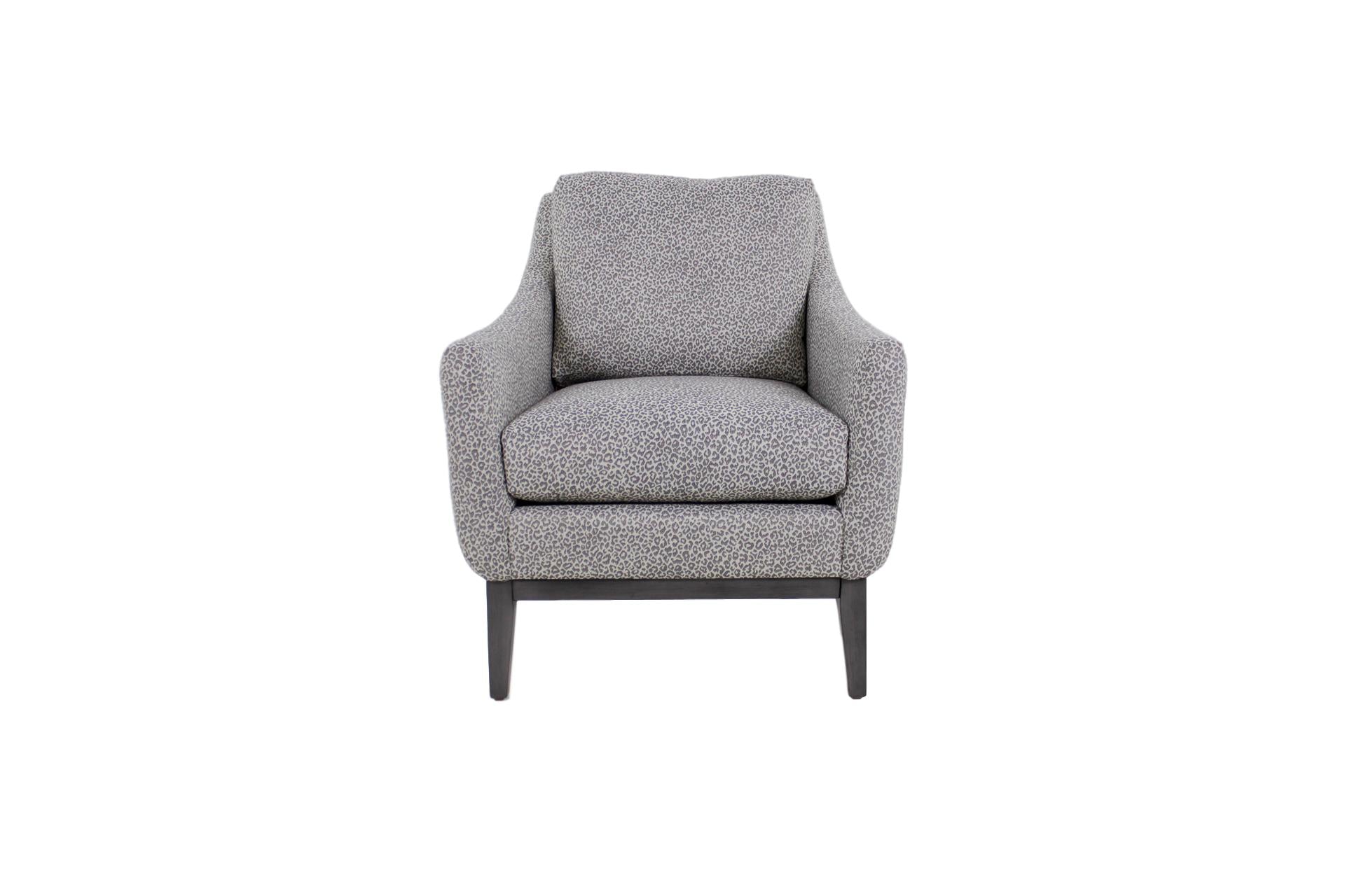 the Jessica Charles Selectives Ludlow 190 living room upholstered chair is available in Edmonton at McElherans Furniture + Design
