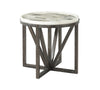the Theodore Alexander  contemporary 5000-368 living room occasional end table is available in Edmonton at McElherans Furniture + Design