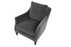the HF Custom  transitional Bree living room upholstered chair is available in Edmonton at McElherans Furniture + Design