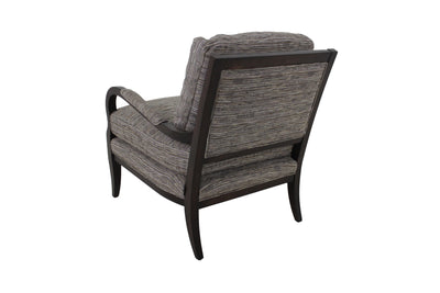 the HF Custom  contemporary Danika living room upholstered chair is available in Edmonton at McElherans Furniture + Design