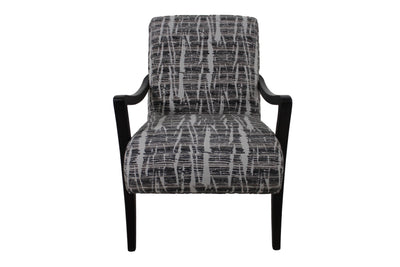 the HF Custom  contemporary Dante living room upholstered chair is available in Edmonton at McElherans Furniture + Design